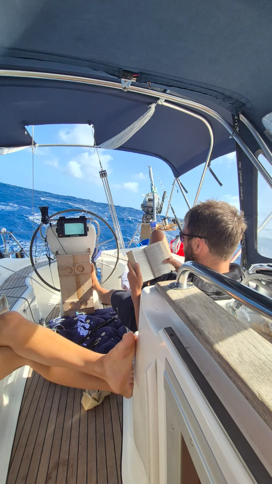 How we spent most of our time onboard